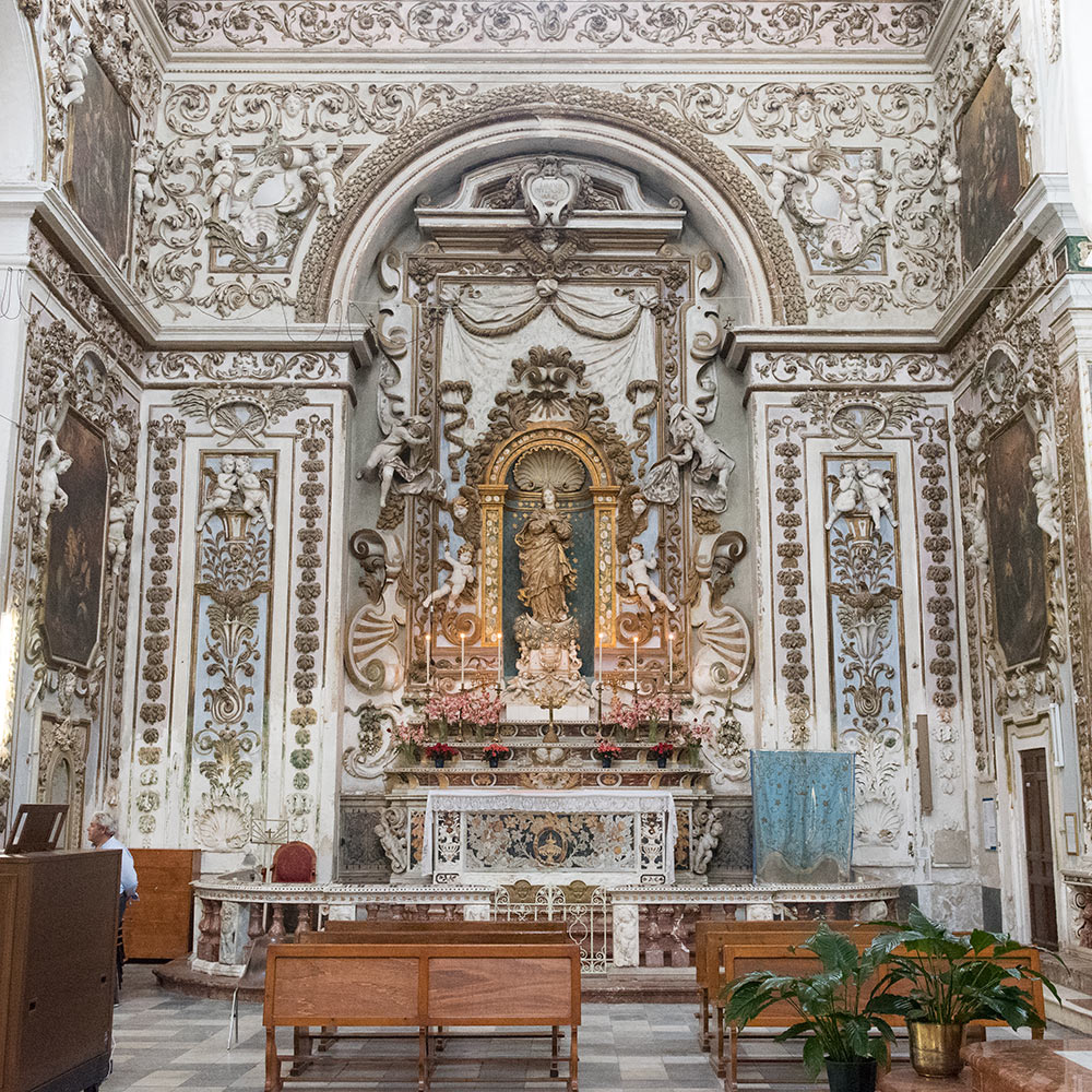 The High Altar of the Termini Imerese Cathedral.