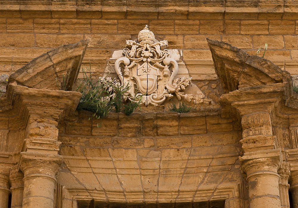 church of S. Pietro, Agrigento, portal