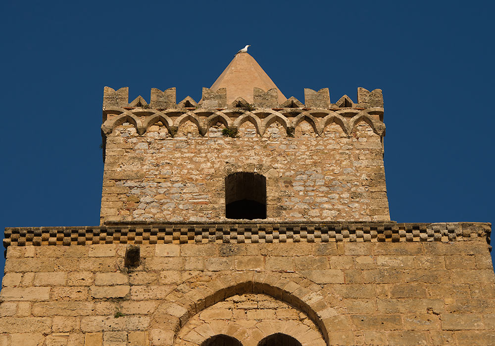 Bell tower, Cefalù cathedral, Sicily