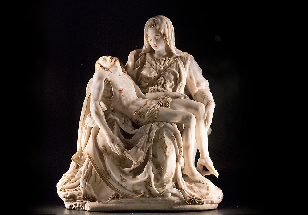 "Pieta" by Jacopo Lo Duca, Gibilmanna Museum