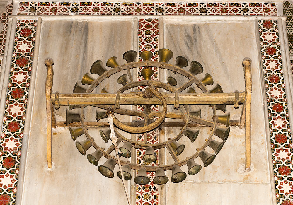 Bell wheel, Monreale cathedral, Sicily