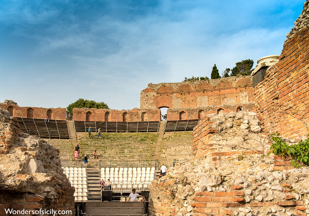 Greek theatre in Taormina