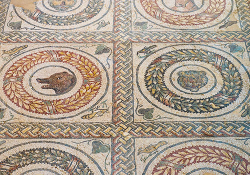 roman mosaic, Villa Romana del Casale