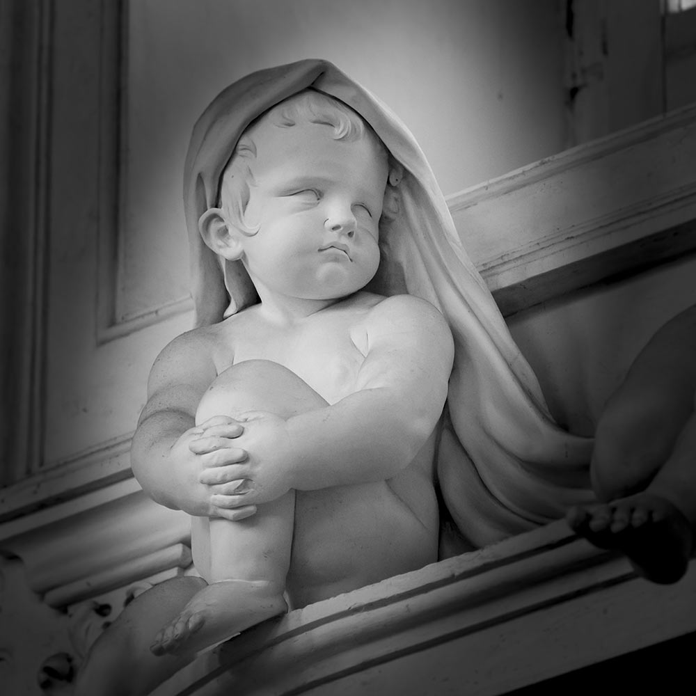 Child: Giacomo Serpotta stuccoes in Oratorio del Rosario di Santa Cita