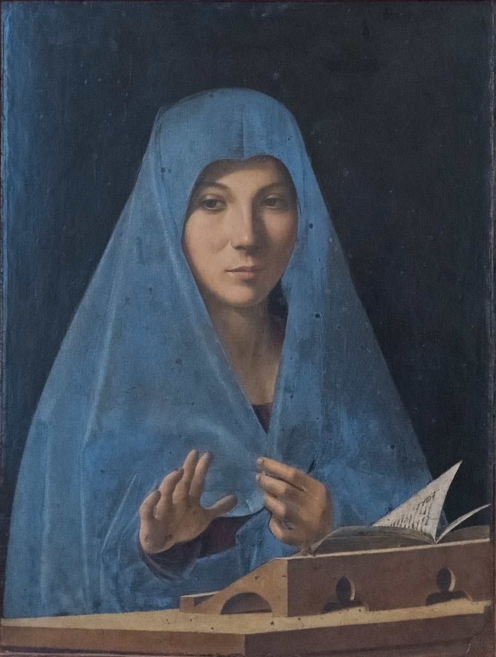 Antonello da Messina: Virgin Annunciate (1474).