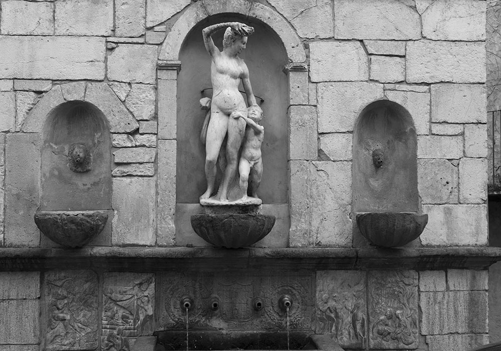 Venus statue (16th century) in Castelbuono