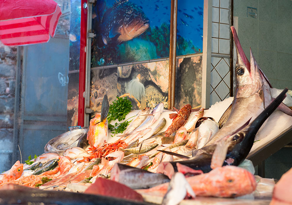 Fish market Catania