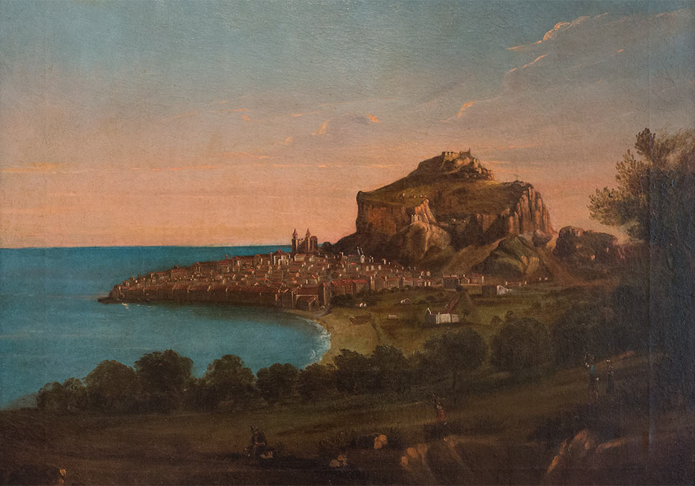 Cefalù. Painting by Francesco Tenuta Bevelacqua