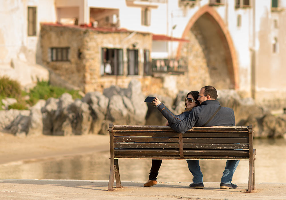 Selfie, Cefalù, Sicily