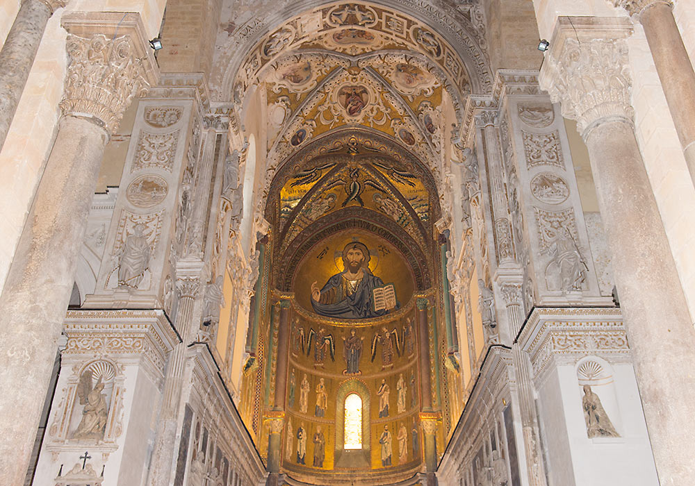 Mosaics in the Cefalu cathedral