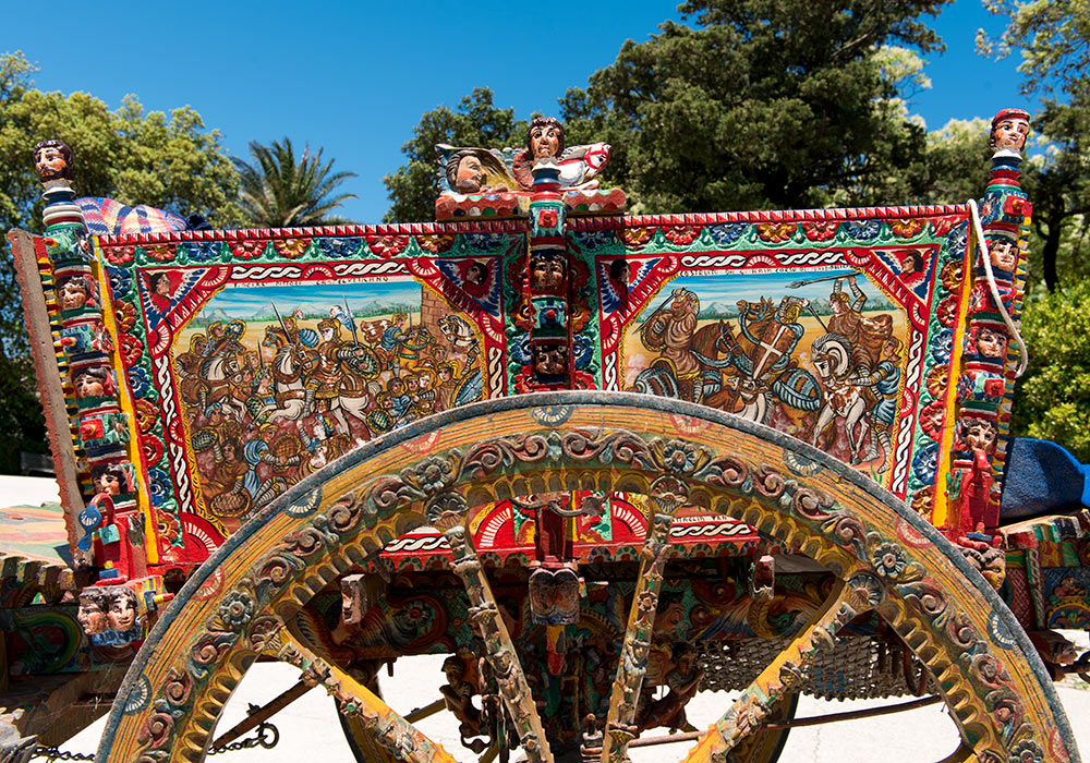 Sicilian cart, Erice