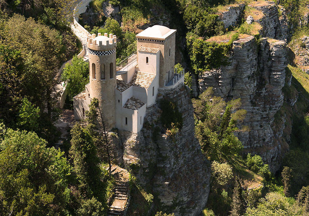 Count Agostino Pepoli's neo-Gothic Torretta, Erice