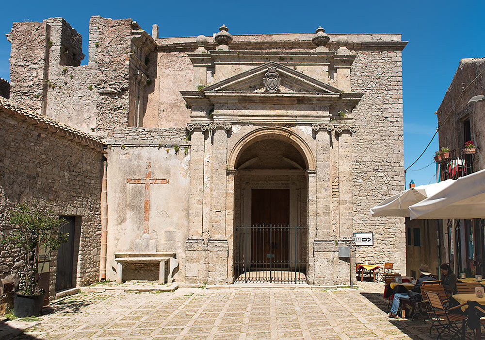 Church in Erice, Sicily