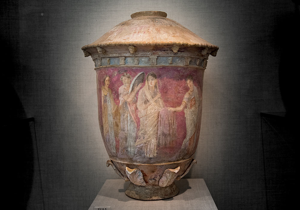Terracotta vase from Centuripe