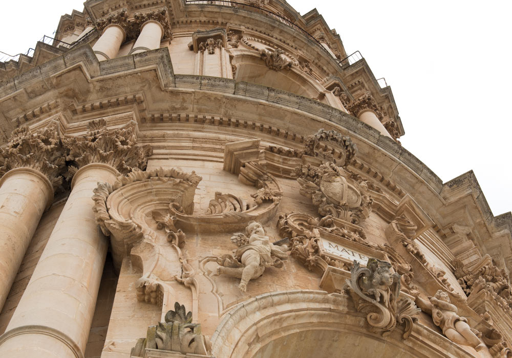 Modica duomo, facade