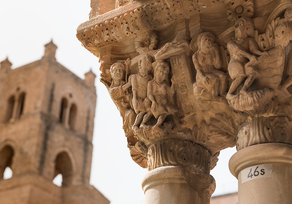 Monreale - the Benedictine Cloister