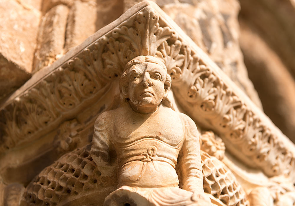 Capital, the Benedictine Cloister, Monreale, Sicily