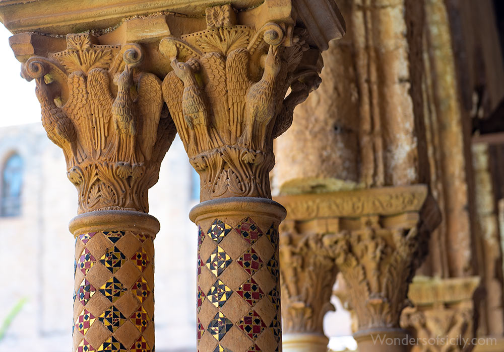 Capital, Monreale Cloister