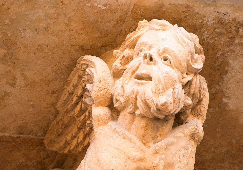 balcony on Palazzo Nicolaci in Noto