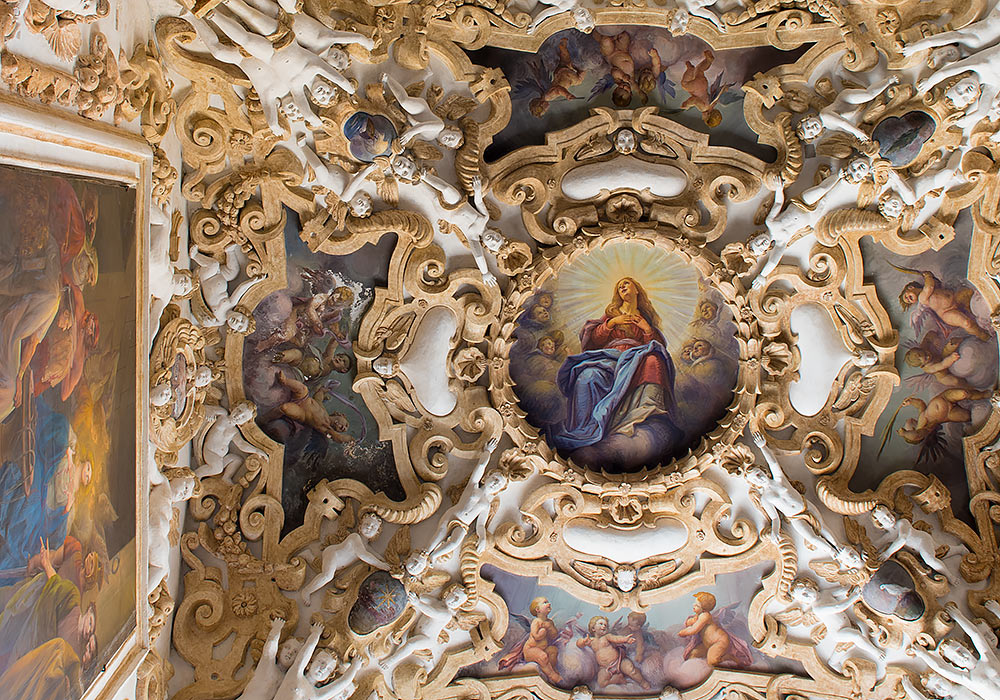 The Church of the Gesù (ceiling), Casa Professa