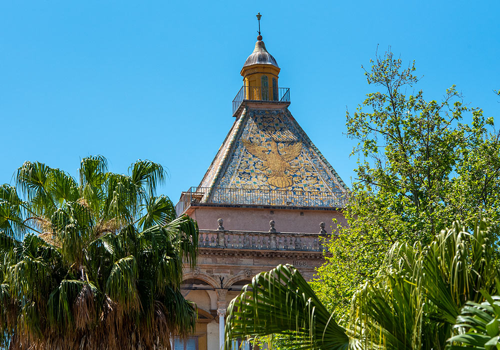 Porta Nuova, one of the city gates of Palermo