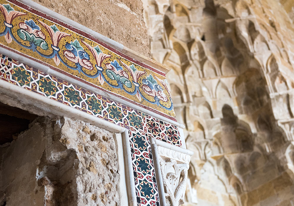 Mosaics, La Zisa, Palermo