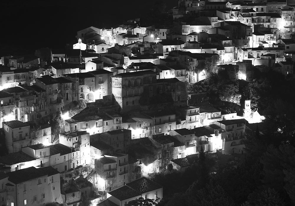 Ragusa Ibla by night