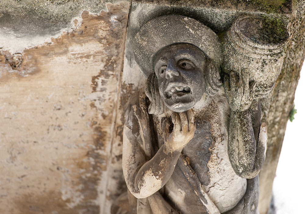 Baroque balcony corbels, Ragusa