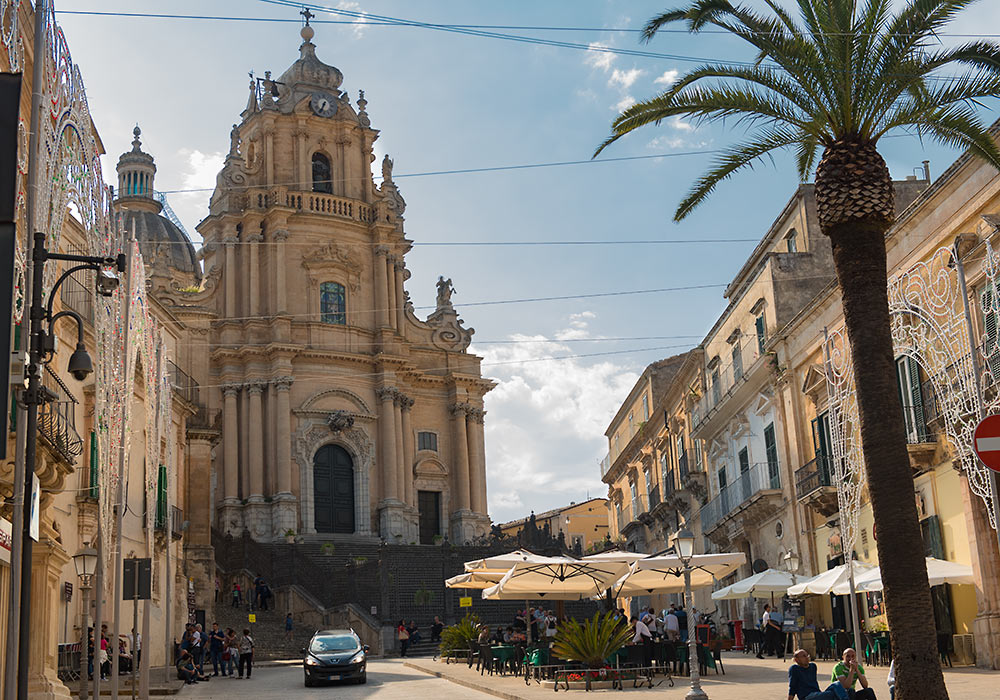 Piazza Duomo Ragusa, Sicily