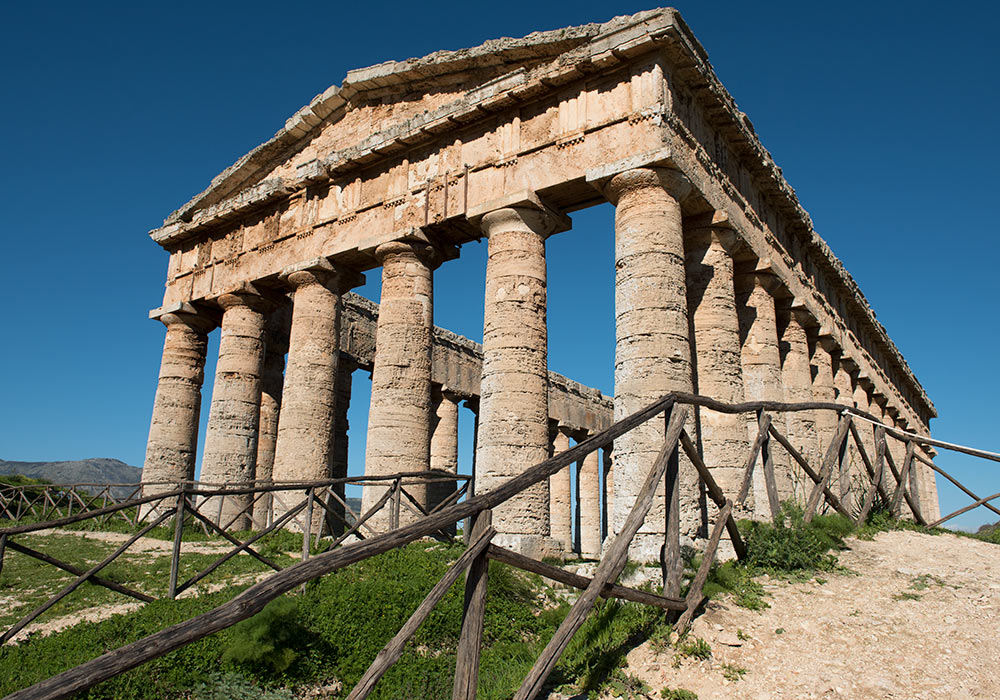  Der antike Tempel, Segesta