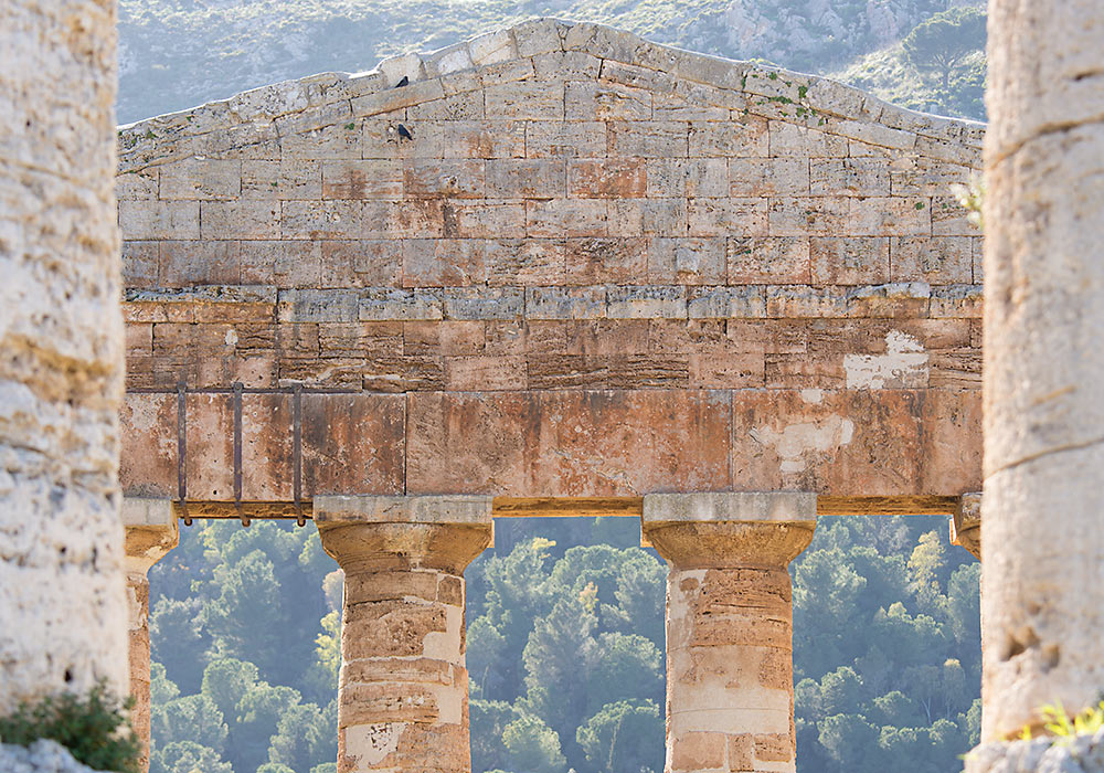 Segesta görög templom