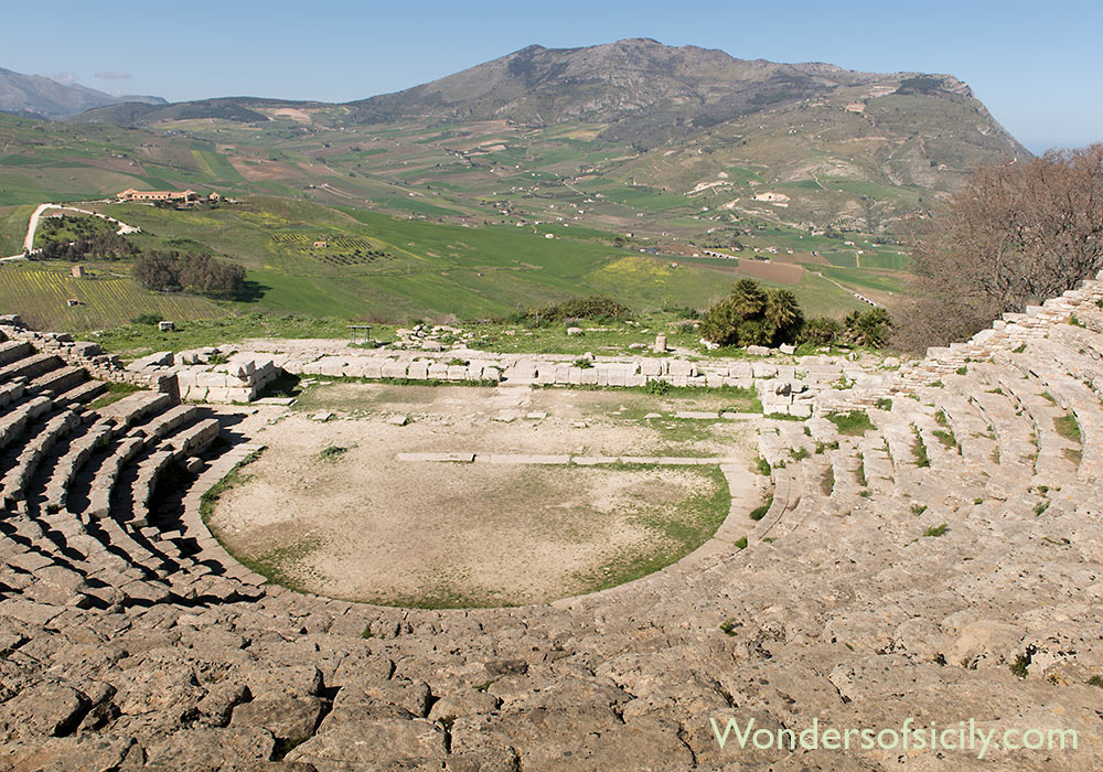  görög színház, Segesta