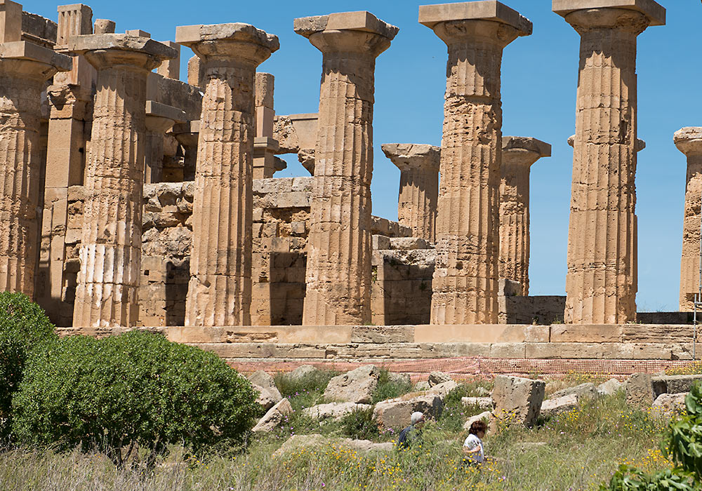 Doric Temple E (490-480 BC) at Selinunte