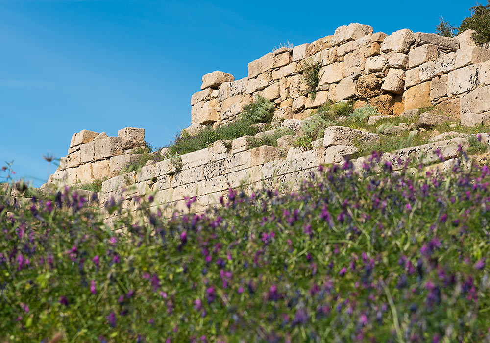 Defensive wall, Selinunte Archeological Park