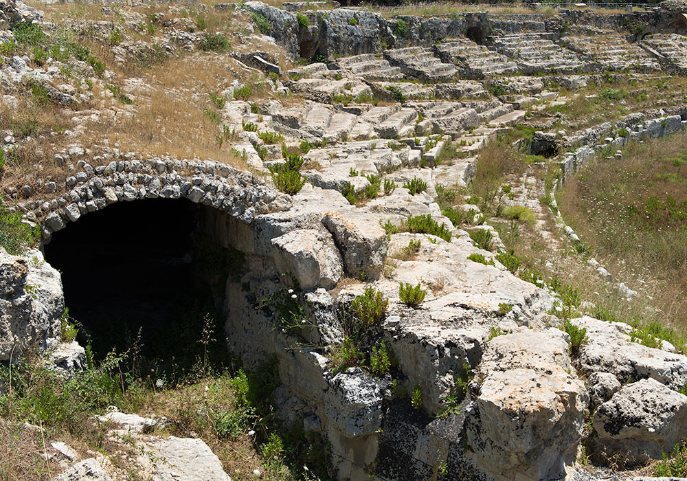 Roman amphitheatre in Siracusa