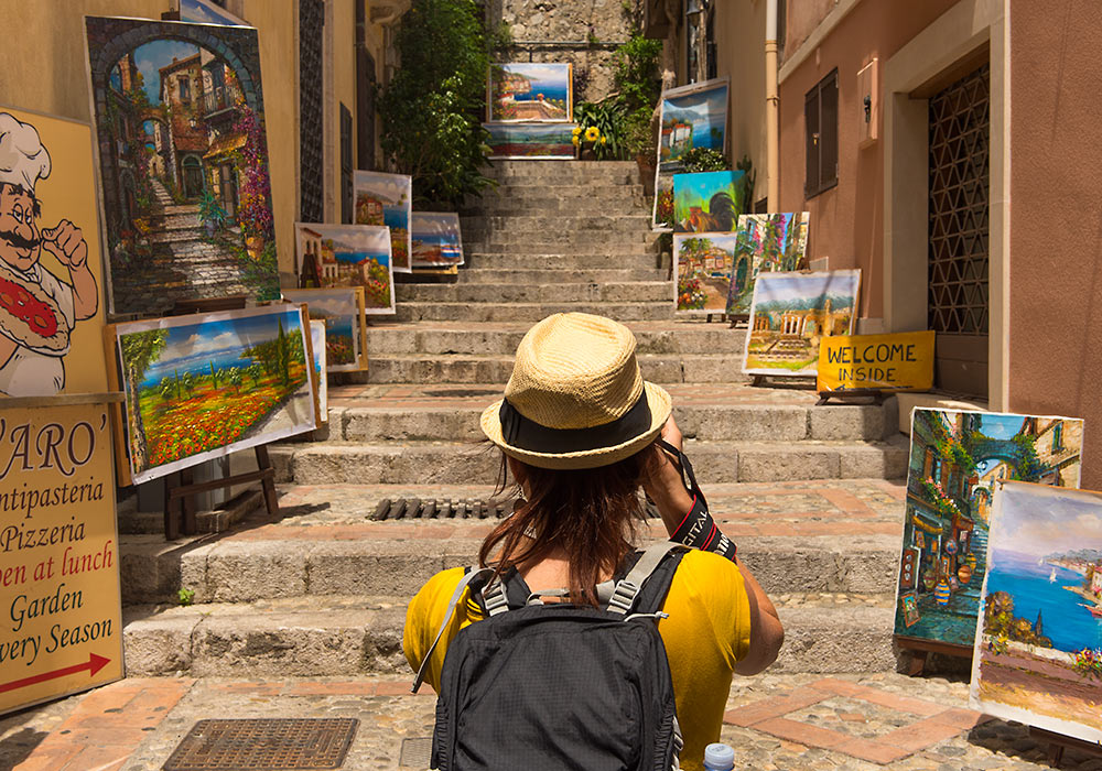 Corso Umberto I, Taormina, Sicily