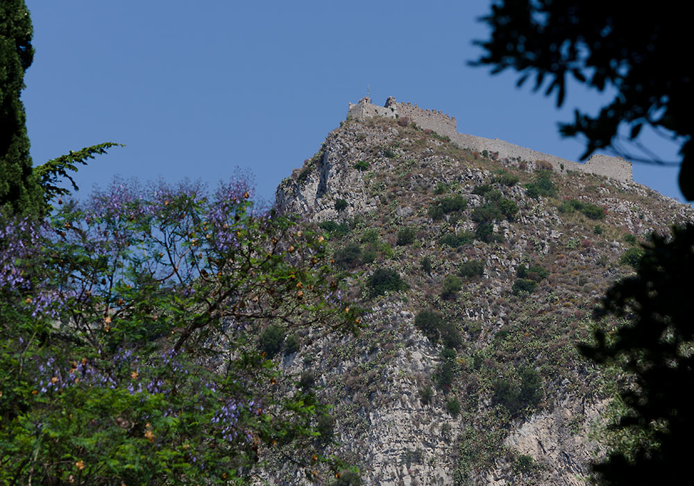 Saracen castle (Castello Saraceno) above Taormina