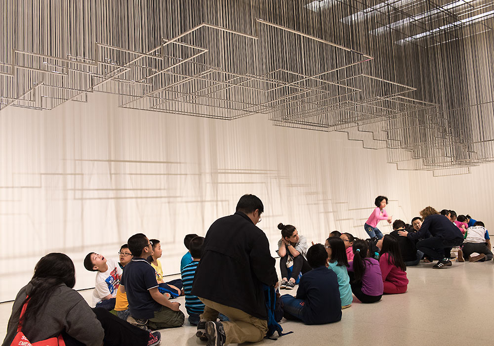 Flying Carpets (2011) by Nadia Kaabi-Linke, Solomon R. Guggenheim Museum