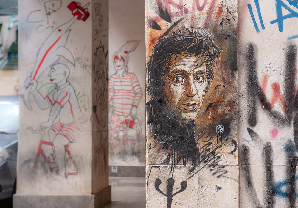 Street art,  Palermo: Al Pacino