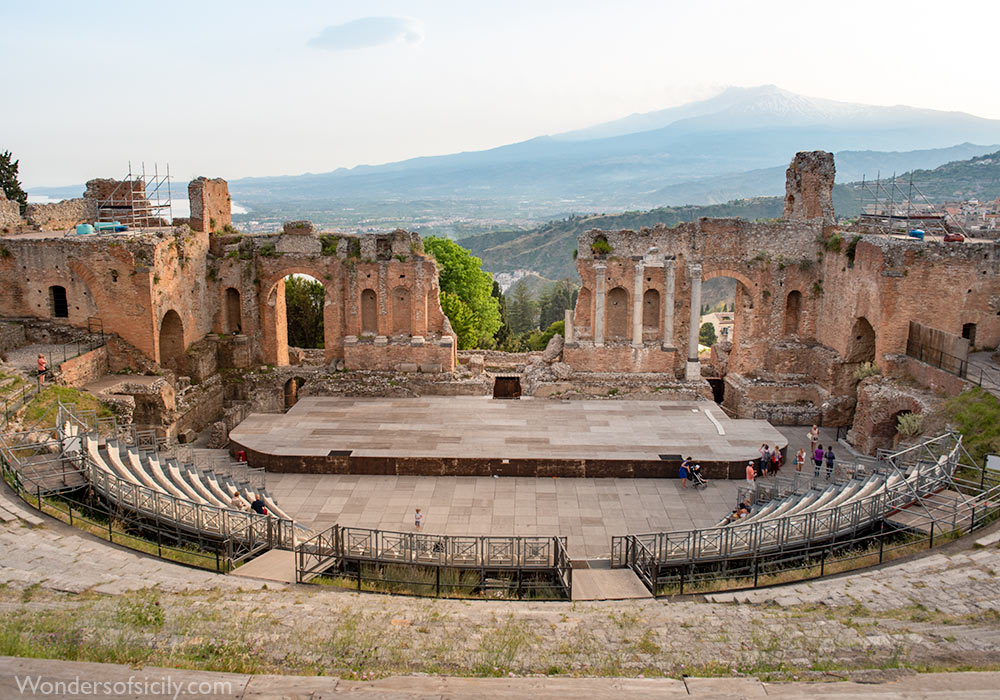 The Greek Theatre in Taormina