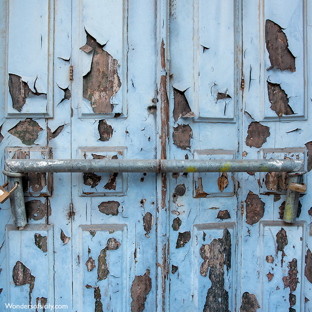 Door in Ragusa Superiore