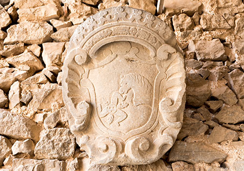 plaque, Caccamo castle