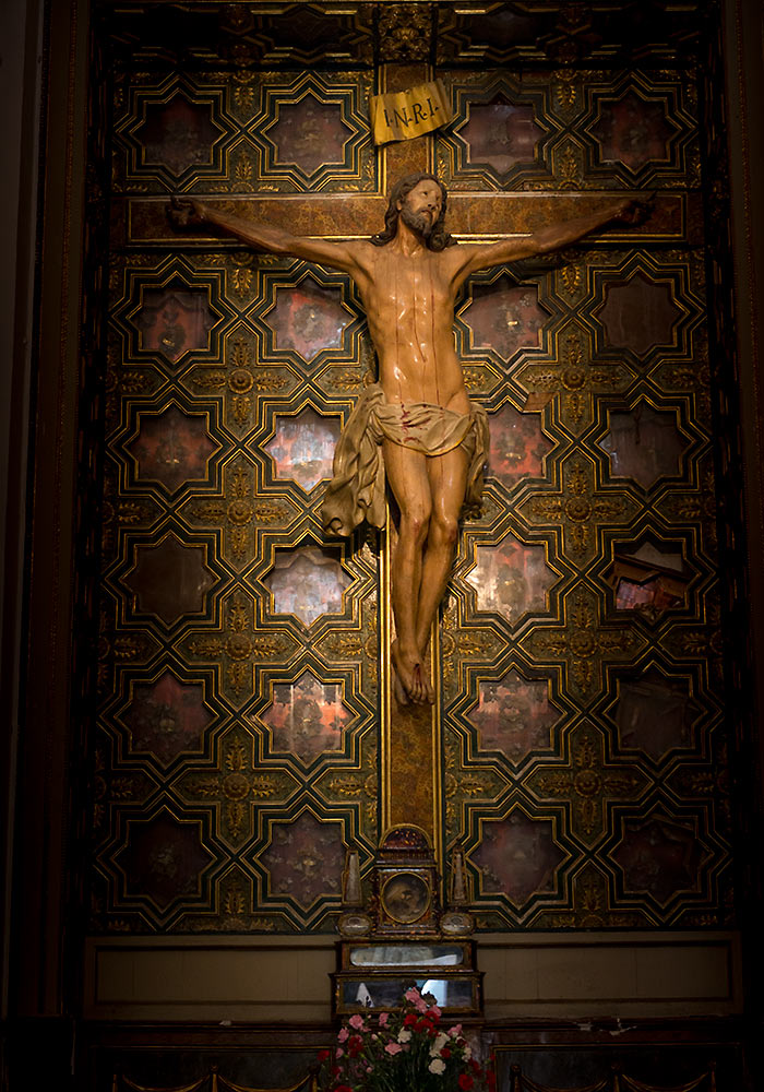 Crucifix in Oratorio del SS. Rosario di San Domenico, Palermo