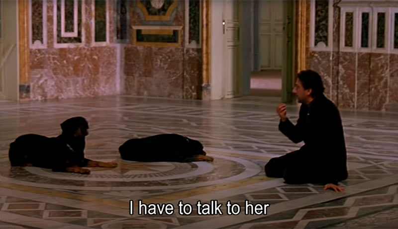 The Hall of Mirrors, Villa Palagonia: The Wedding Director (Il regista di matrimoni, Marco Bellocchio 2006)