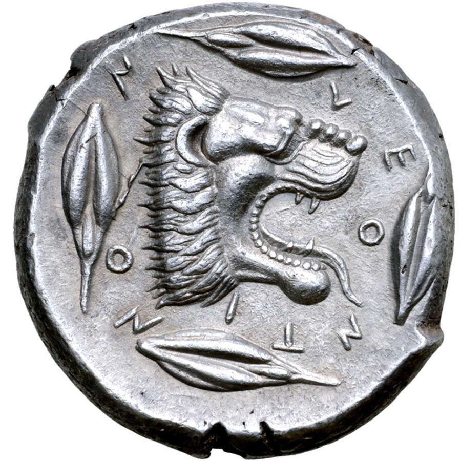 Coin from Leontinoi / Leontini – now Lentini