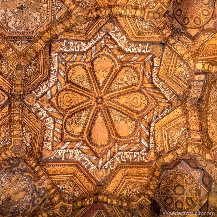 Cappella Palatina - ceiling
